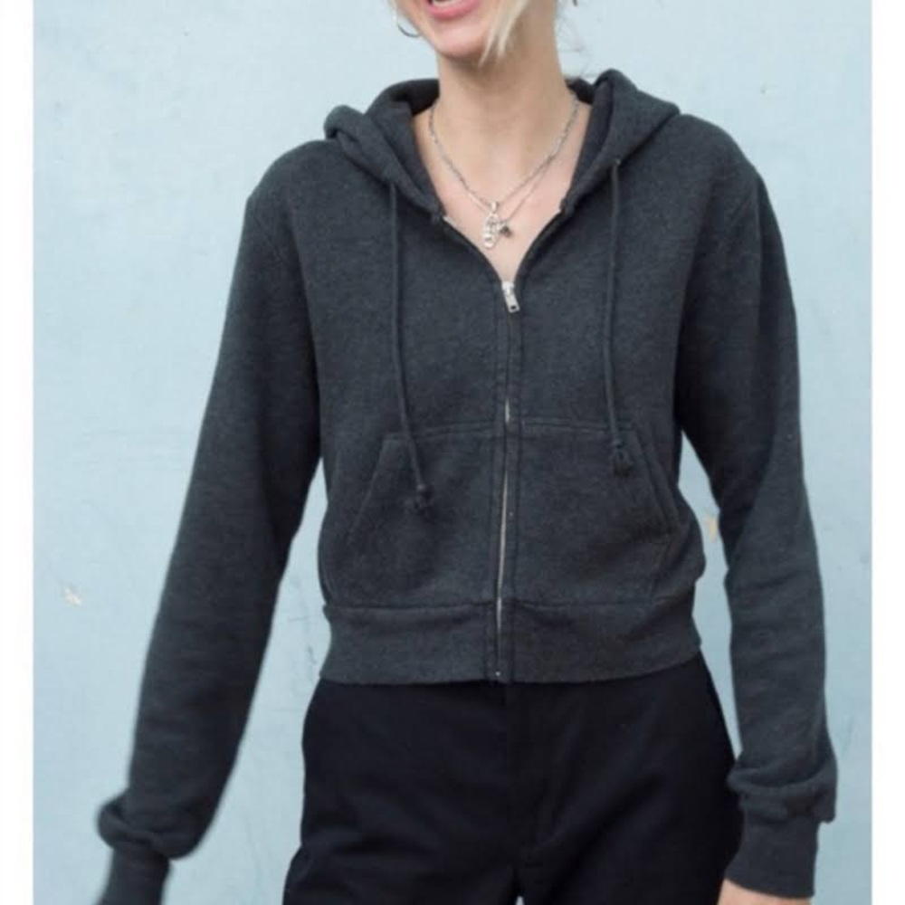 brandy melville zip up